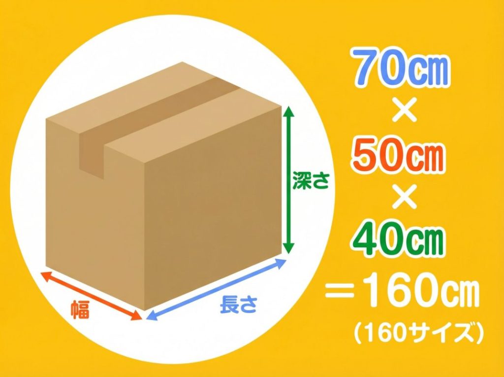 荷物寸法イメージ