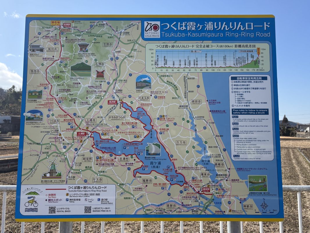 りんりんロード地図
